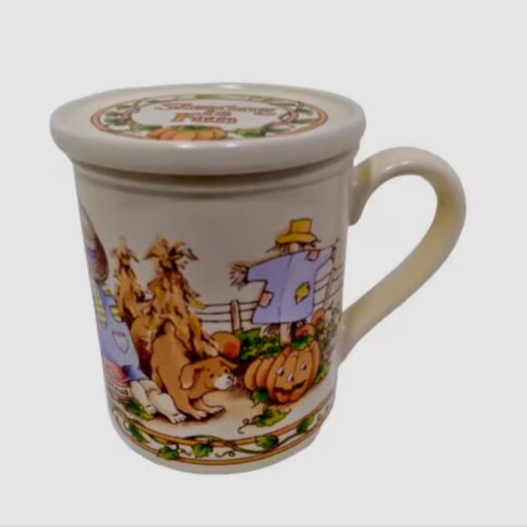 Charming Watkins Mug with Lid, Sharing is Fun, Valentine Gift, Mug with coaster - Picture 1 of 5